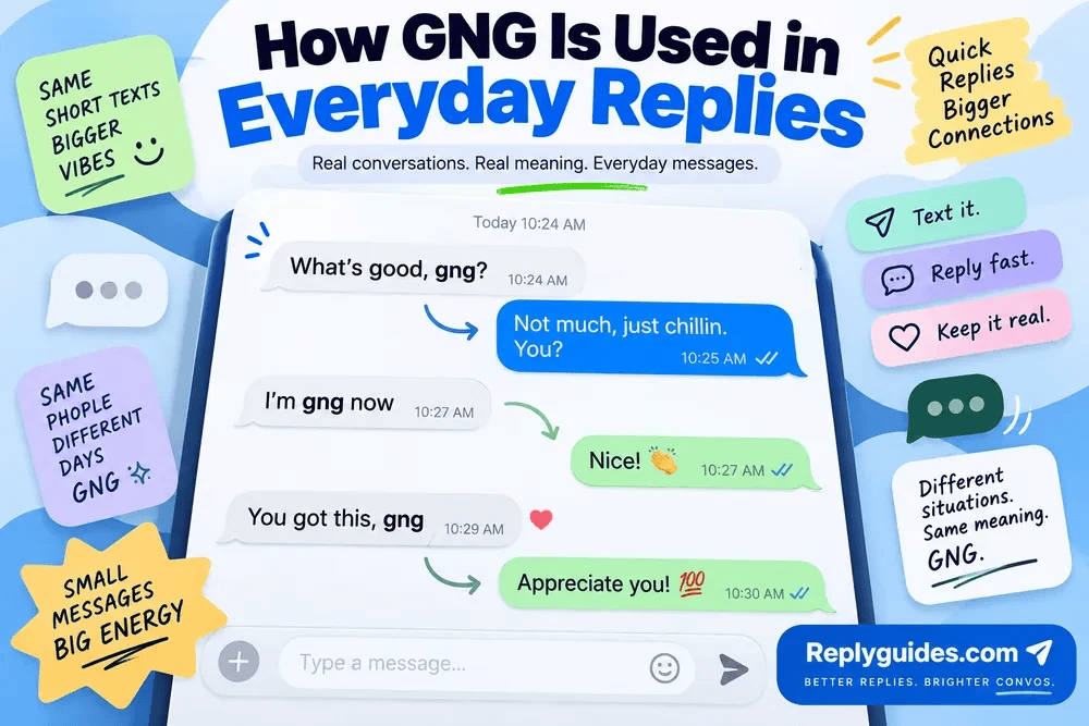 How GNG Is Used in Everyday Replies