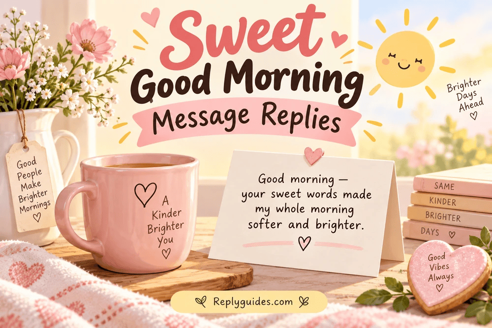 Sweet Good Morning Message Replies