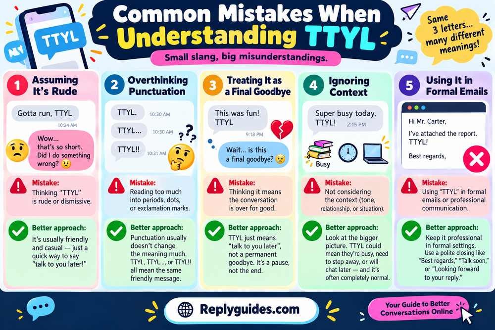 Common Mistakes When Understanding TTYL