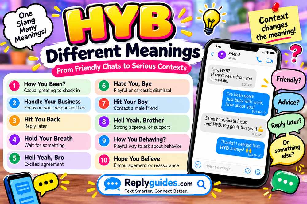 HYB Different Meanings