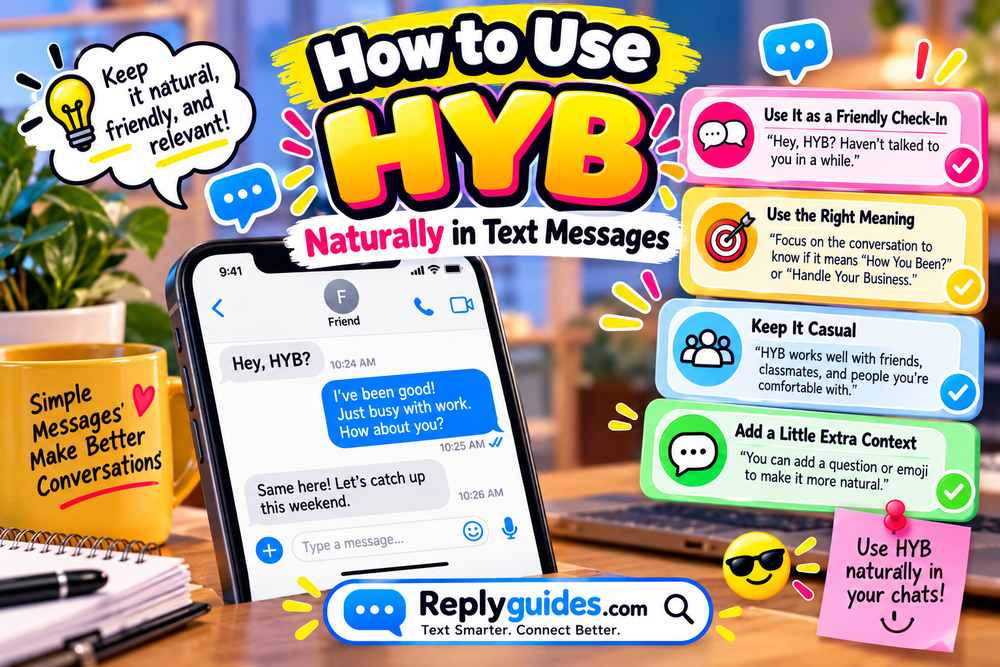 How to Use HYB Naturally in Text Messages