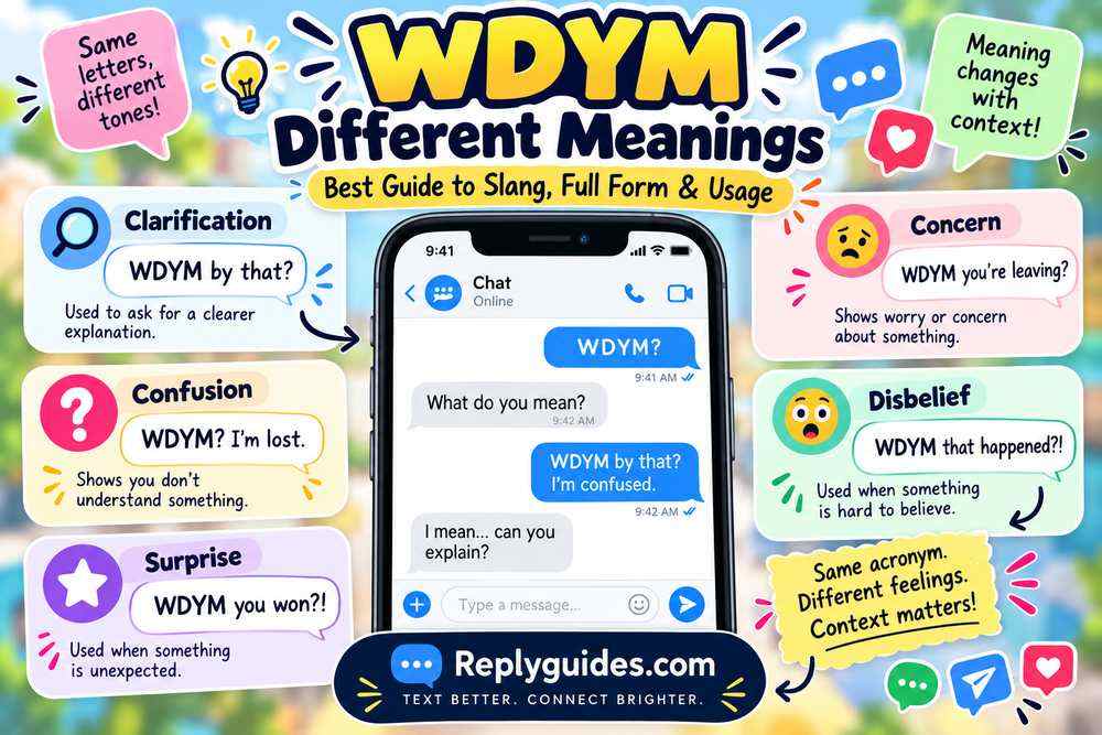 WDYM Different Meanings