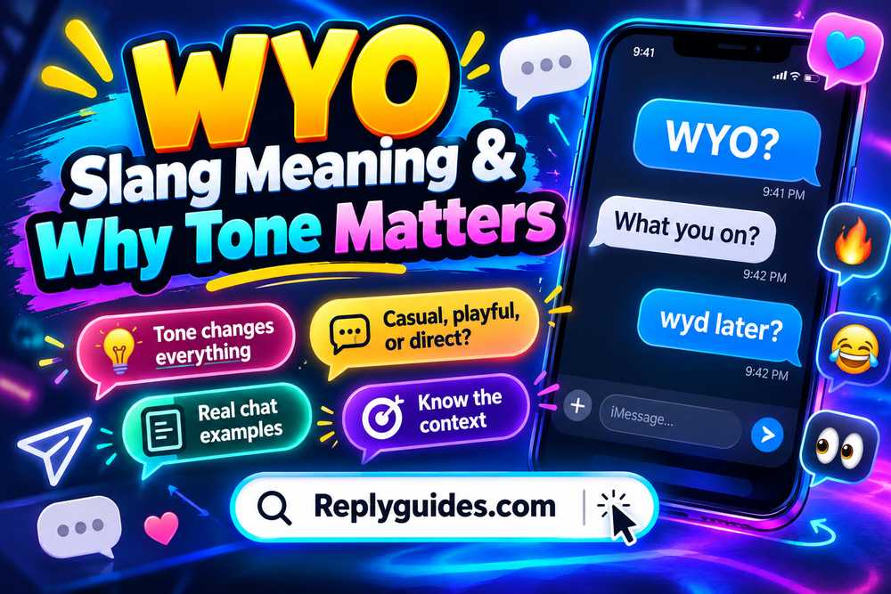 WYO Slang Meaning & Why Tone Matters