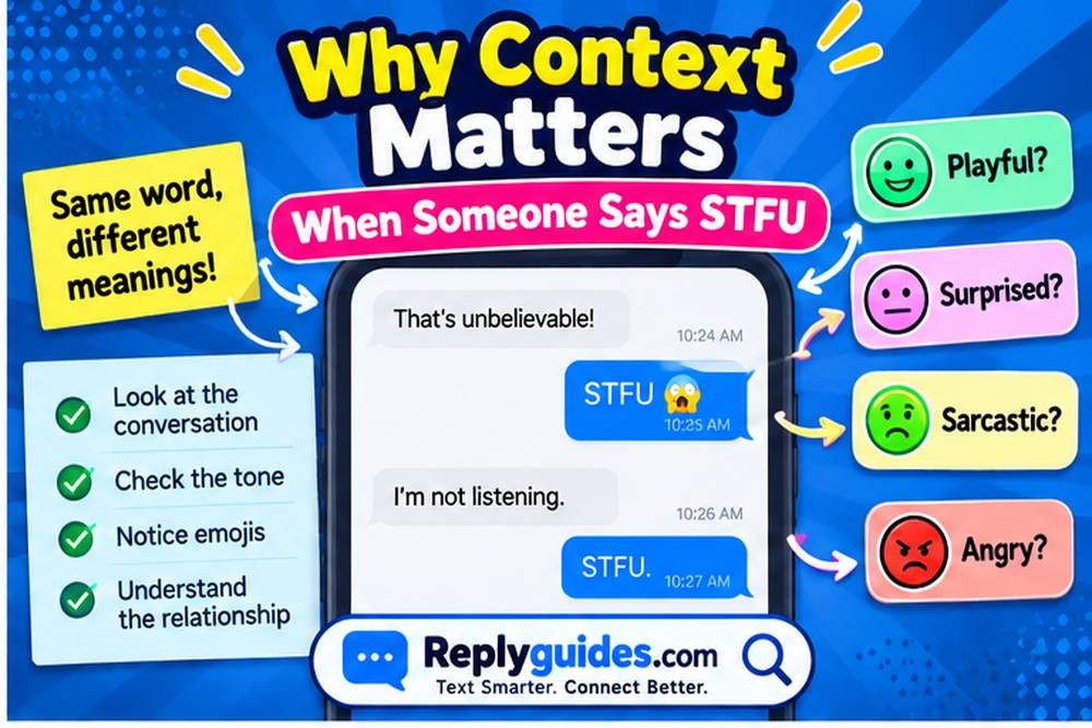 Why Context Matters When Someone Says STFU Slang