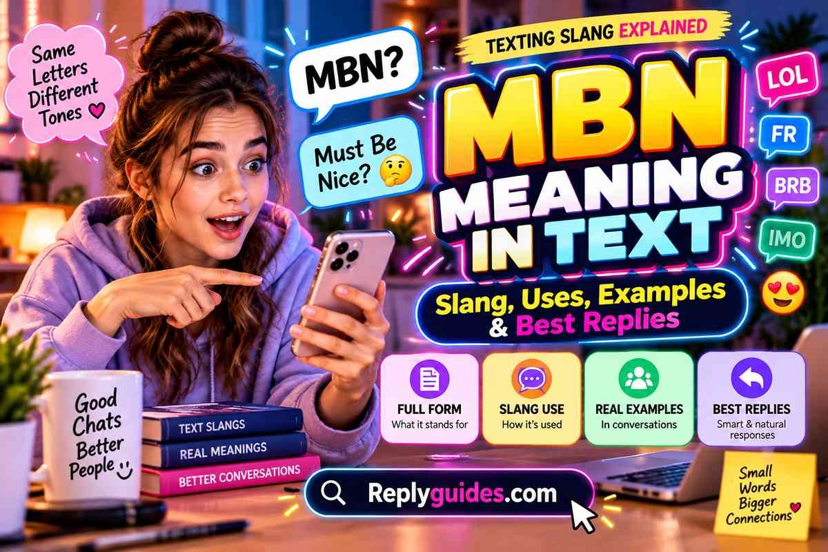 MBN Meaning in Text: Slang, Uses, Examples & Best Replies