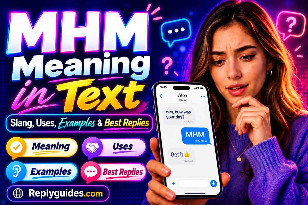 MHM Meaning in Text: Slang, Uses, Examples & Best Replies