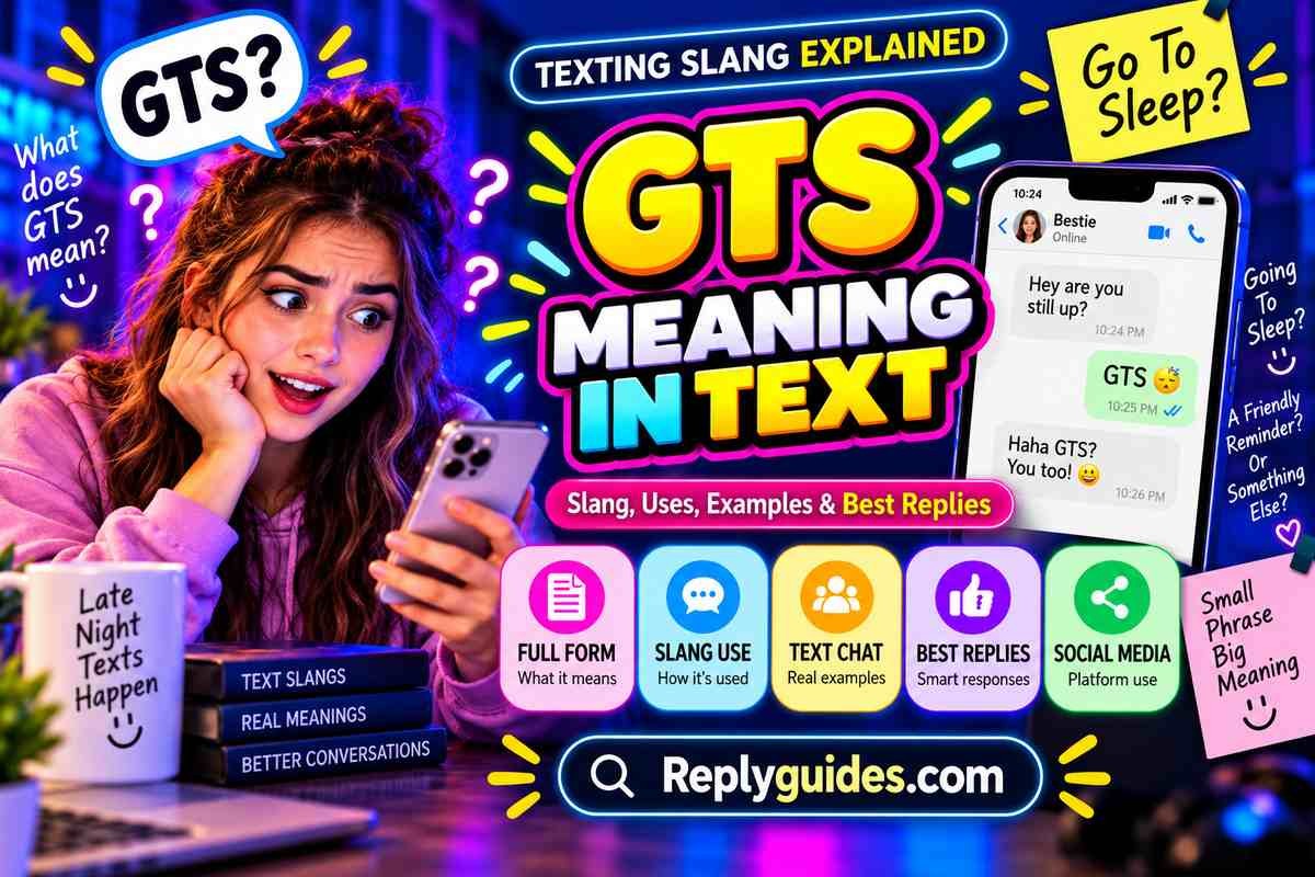 GTS Meaning in Text: Slang, Uses, Examples & Best Replies