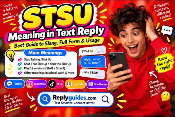 STSU Meaning in Text: Slang Usage, Examples & Best Replies