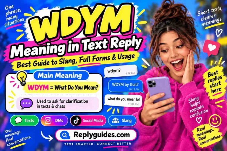 WDYM Meaning in Text: Slang, Usage, Examples & Best Replies